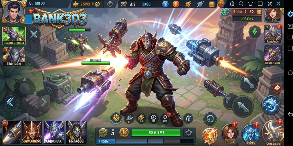 Tampilan gameplay menarik dalam BANK303 yang penuh strategi.