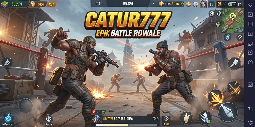 Gameplay menegangkan di CATUR777 dengan pertempuran strategis.