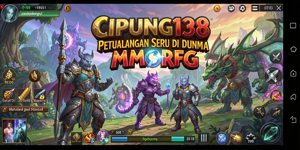 Tampilan gameplay menakjubkan dalam <strong>CIPUNG138</strong> dengan petualangan seru.