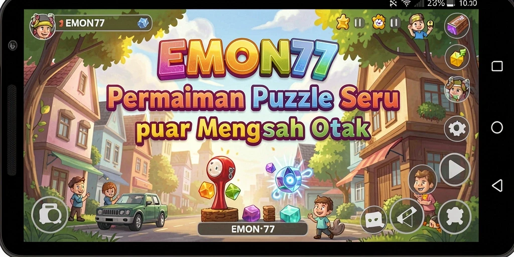 Tangkap layar gameplay seru dari EMON77 yang menantang.