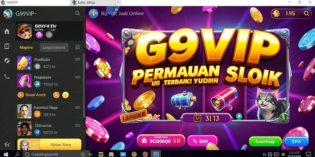 Tampilan gameplay yang menarik dan penuh aksi dari G9VIP.