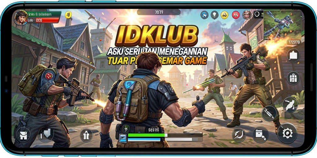 Screenshot gameplay IDKLUB menampilkan aksi mendebarkan dan grafis menawan.