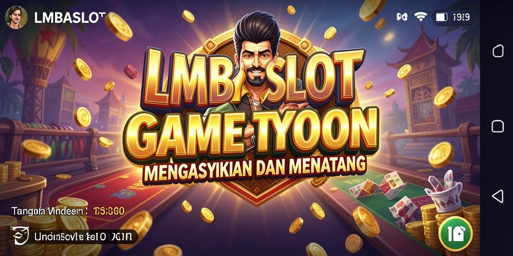 Screenshot LMBASLOT menunjukkan gameplay menarik dalam dunia Tycoon.