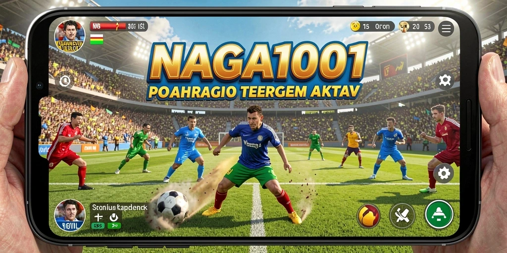 Tangkapan layar gameplay NAGA1001 yang menunjukkan aksi seru olahraga.