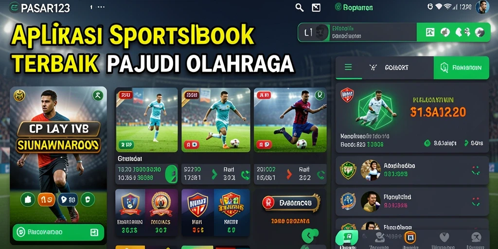 Tampilan seru dari gameplay PASAR123 dalam taruhan olahraga.