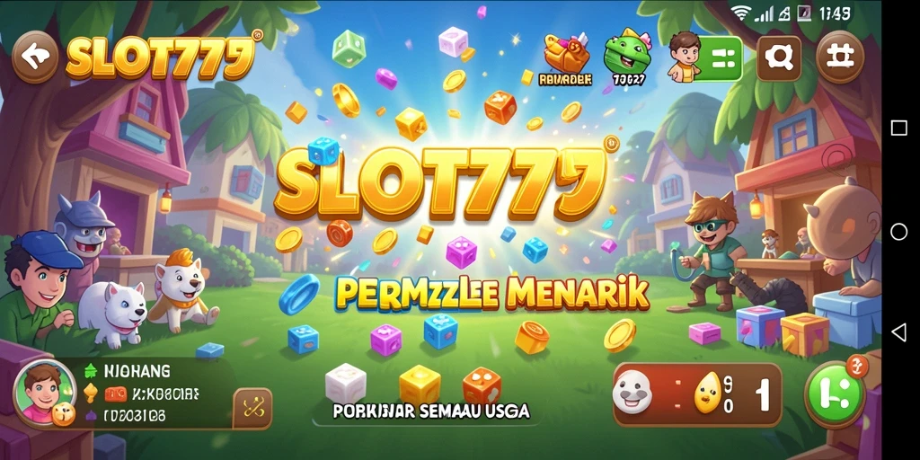 Tampilan screenshot menampilkan gameplay menarik dari SLOT777.