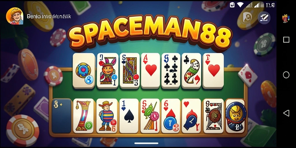Tampilan gameplay seru di SPACEMAN88 dengan grafis menarik.