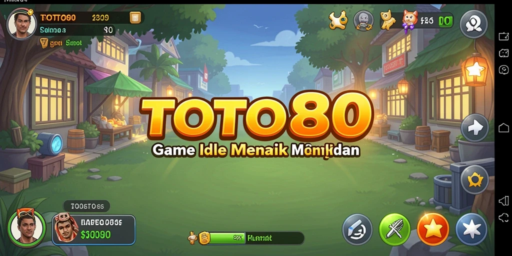 Screenshot utama menunjukkan gameplay menawan TOTO80 dengan misi yang menarik.